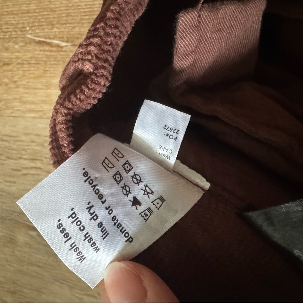 Reformation Peyton High Rise Bootcut Corduroy Pants Size 27 - Picture 6 of 6